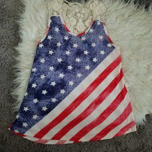 July 4th usa tank top